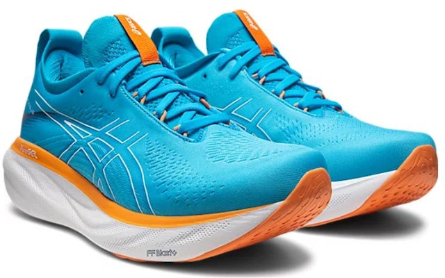 ASICS Gel Nimbus 25 Wide 'Island Blue Sun Peach' 1011B625-400 Lookbook ASICS Gel Nimbus 25 Wide 'Island Blue Sun Peach' 1011B625-400