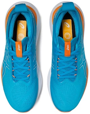 ASICS Gel Nimbus 25 Wide 'Island Blue Sun Peach' 1011B625-400 Purchase ASICS Gel Nimbus 25 Wide 'Island Blue Sun Peach' 1011B625-400