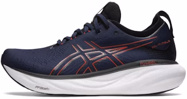 ASICS Gel Nimbus 25 Wide 'Midnight Electric Red' 1011B625-401 ASICS Gel Nimbus 25 Wide 'Midnight Electric Red' 1011B625-401
