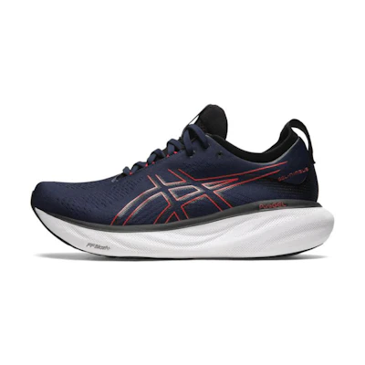ASICS Gel Nimbus 25 Wide 'Midnight Electric Red'