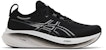 ASICS Gel Nimbus 26 4E Lebar 'Hitam Kelabu Grafit' 1011B796-001