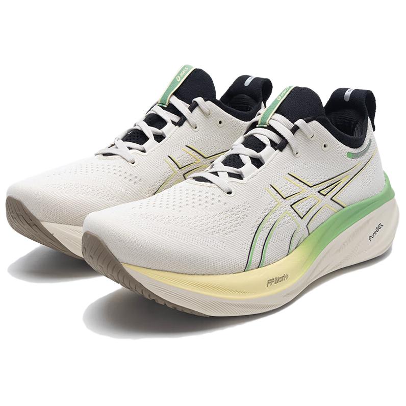 Shop ASICS Gel Nimbus 26 '浅米黑' 1011B996-200