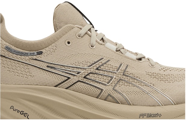 ASICS Gel Nimbus 26 'Feather Grey Black' 1011B794-021 Order ASICS Gel Nimbus 26 'Feather Grey Black' 1011B794-021