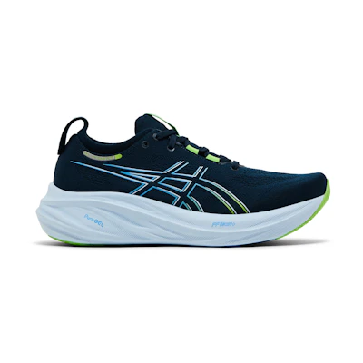 ASICS Gel Nimbus 26 'French Blue Electric Lime'