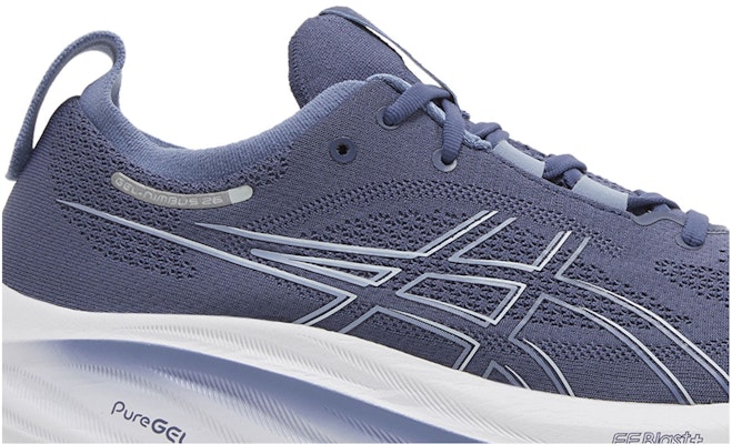 Asics GEL-Nimbus 26 減震耐磨 低筒 跑步鞋 男款 藍灰 Order Asics GEL-Nimbus 26 減震耐磨 低筒 跑步鞋 男款 藍灰