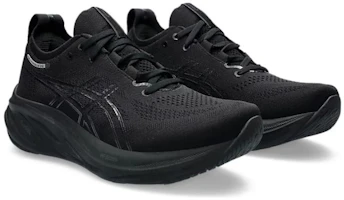 Shop Asics GEL-Nimbus 26 減震耐磨 低筒 跑步鞋 男款 黑色