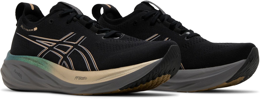 ASICS Gel Nimbus 26 Platinum 'Black Champagne' 1011B922-001 Cheap ASICS Gel Nimbus 26 Platinum 'Black Champagne' 1011B922-001