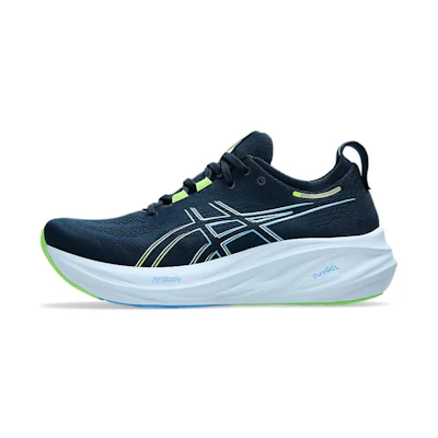 ASICS Gel Nimbus 26 Wide 'French Blue Electric Lime'
