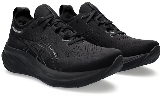 ASICS Gel Nimbus 26 Wide 'Hitam Polos' 1011B795-002 Shop ASICS Gel Nimbus 26 Wide 'Hitam Polos' 1011B795-002