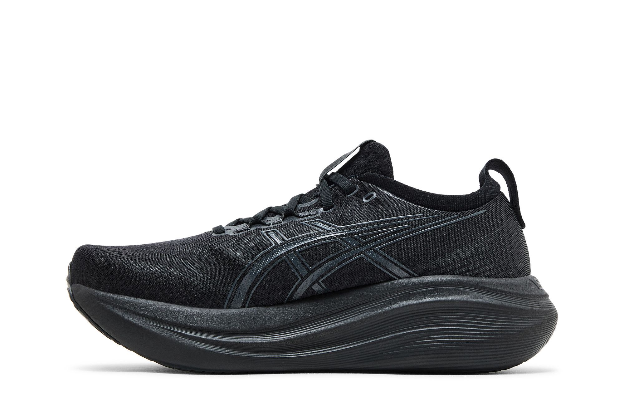 Lookbook ASICS Gel Nimbus 27 Wide ''Hitam Graphite Grey'' 1011B956-001