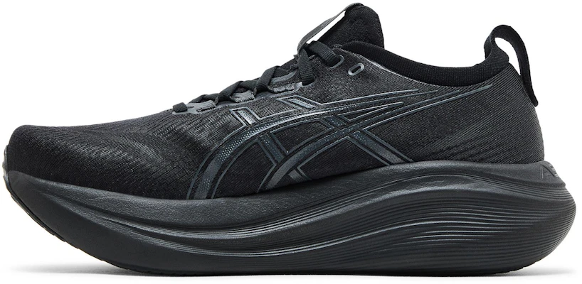 ASICS Gel Nimbus 27 Wide ''Hitam Graphite Grey'' 1011B956-001 Lookbook ASICS Gel Nimbus 27 Wide ''Hitam Graphite Grey'' 1011B956-001