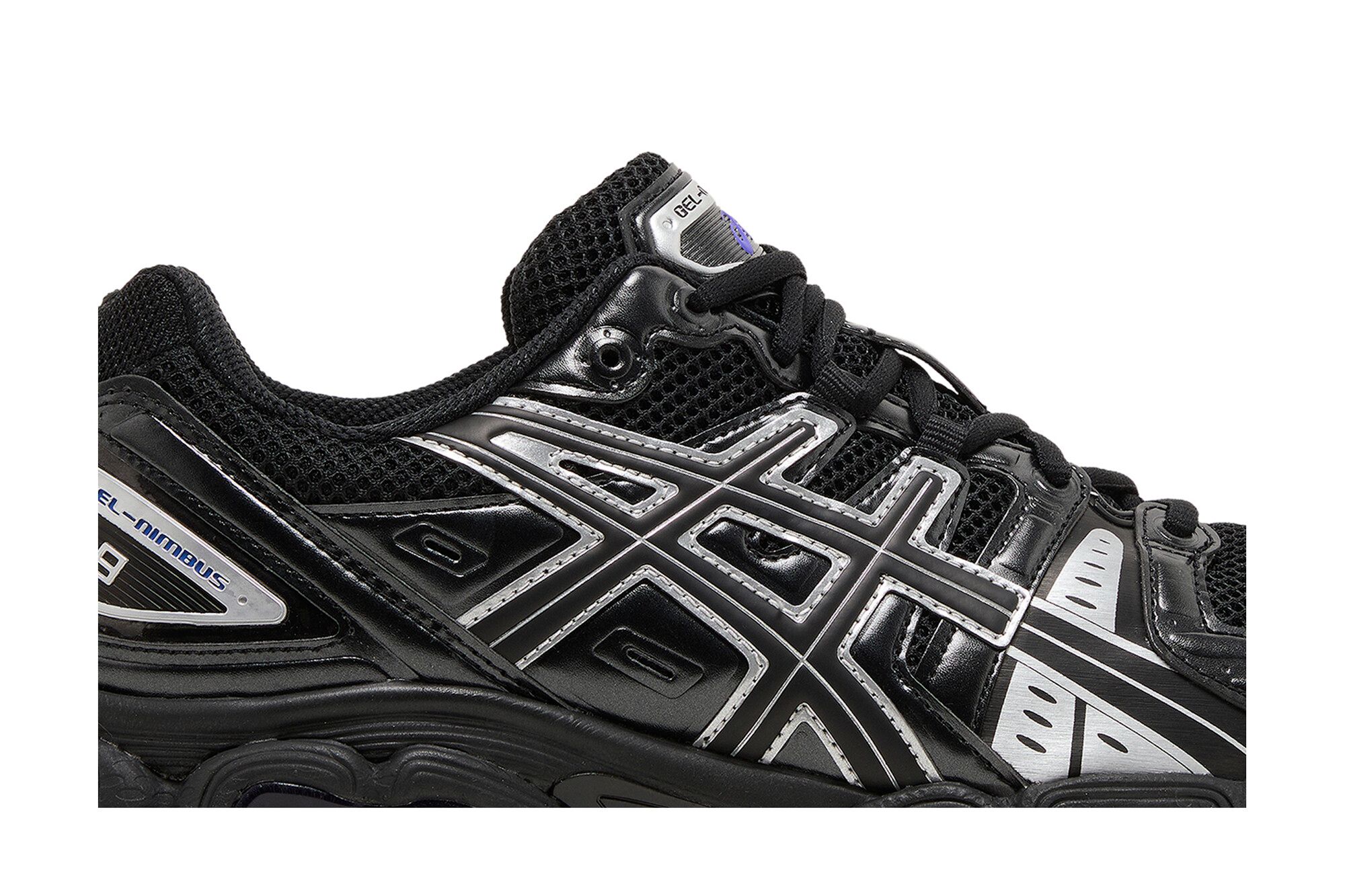 Lookbook ASICS Gel Nimbus 9 ''Noir Argent Pur'' 1201A424-005