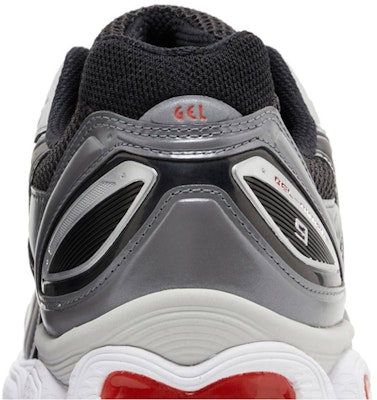 ASICS Gel Nimbus 9 'Graphite Grey Red' 1201A424-023 Sizing ASICS Gel Nimbus 9 'Graphite Grey Red' 1201A424-023
