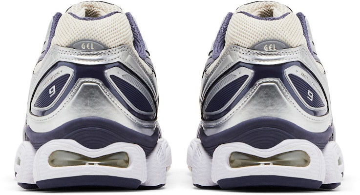 ASICS Gel Nimbus 9 'Oatmeal Indigo Fog' 1203A600-250 Details for ASICS Gel Nimbus 9 'Oatmeal Indigo Fog' 1203A600-250