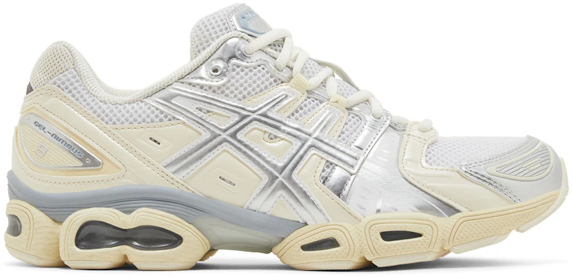 ASICS Gel Nimbus 9 'White Pure Silver' 1201A424-106 Buy ASICS Gel Nimbus 9 'White Pure Silver' 1201A424-106