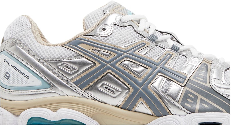 ASICS Gel Nimbus 9 'Putih Kelabu Besi' 1201A424-102 Order ASICS Gel Nimbus 9 'Putih Kelabu Besi' 1201A424-102
