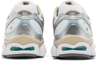 Details for 亞瑟士 Gel Nimbus 9 '白色鋼灰' 1201A424-102