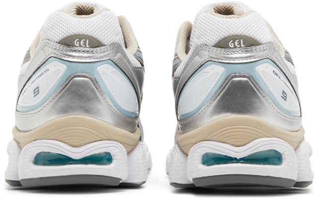 ASICS Gel Nimbus 9 'Putih Kelabu Besi' 1201A424-102 Details for ASICS Gel Nimbus 9 'Putih Kelabu Besi' 1201A424-102