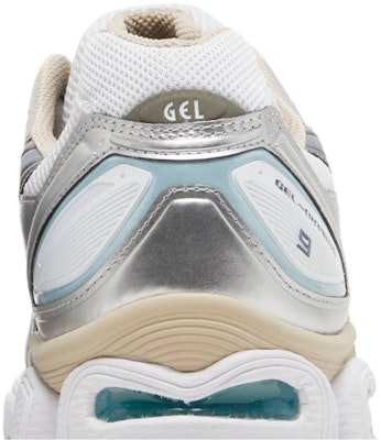 ASICS Gel Nimbus 9 'Putih Kelabu Besi' 1201A424-102 Sizing ASICS Gel Nimbus 9 'Putih Kelabu Besi' 1201A424-102