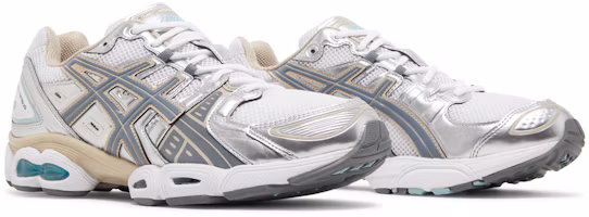 Cheap 亞瑟士 Gel Nimbus 9 '白色鋼灰' 1201A424-102