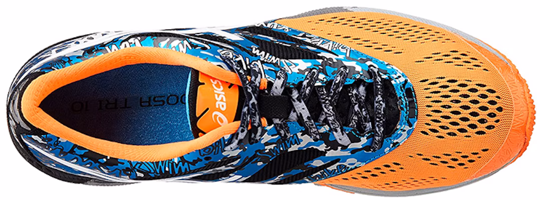 ASICS Gel Noosa Tri 10 'Onyx Flash Orange' T530N-9901 Shop ASICS Gel Noosa Tri 10 'Onyx Flash Orange' T530N-9901