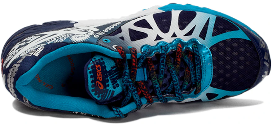 ASICS Gel Noosa Tri 9 ''Flame Blue'' Chaussures Running T408N-4901 Lookbook ASICS Gel Noosa Tri 9 ''Flame Blue'' Chaussures Running T408N-4901