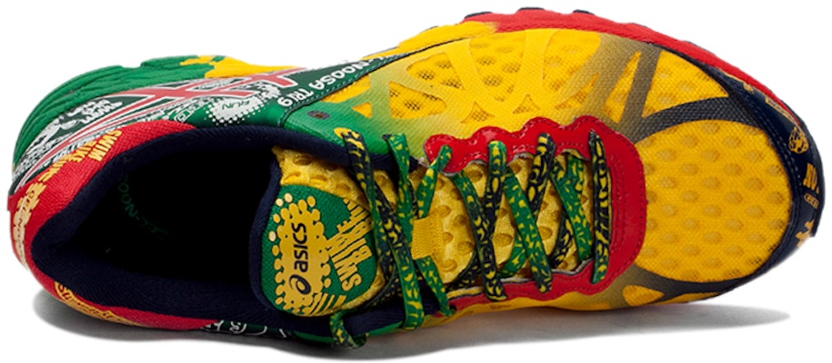 Asics Gel-Noosa Tri 9 舒適透氣慢跑鞋 金黃綠 Lookbook Asics Gel-Noosa Tri 9 舒適透氣慢跑鞋 金黃綠