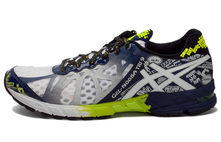 ASICS Gel Noosa Tri 9 'White Navy Flash Yellow' T408N-0149