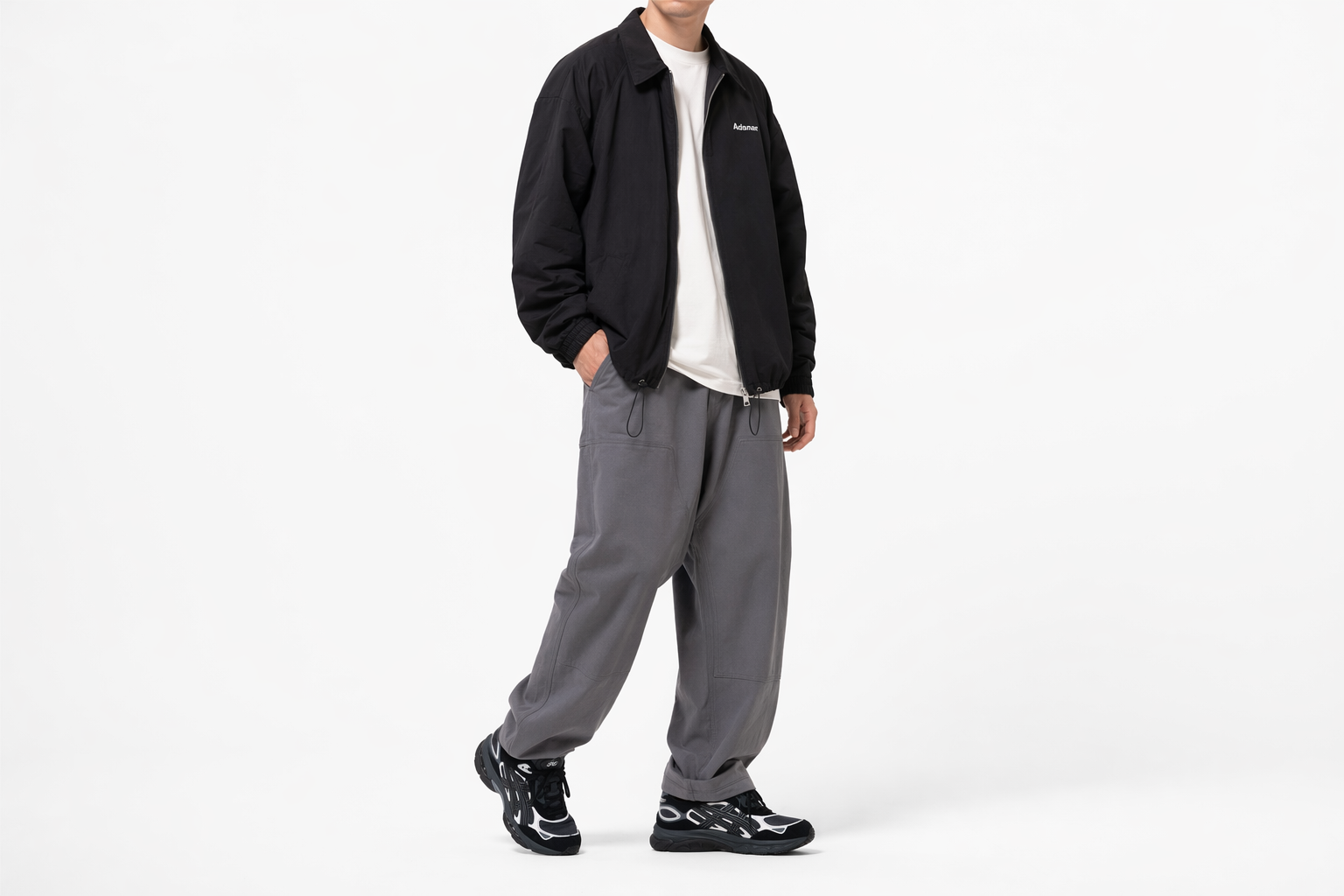 Order ASICS ゲル-NYC 2.0 グラファイトグレー ブラック 1203A895-022