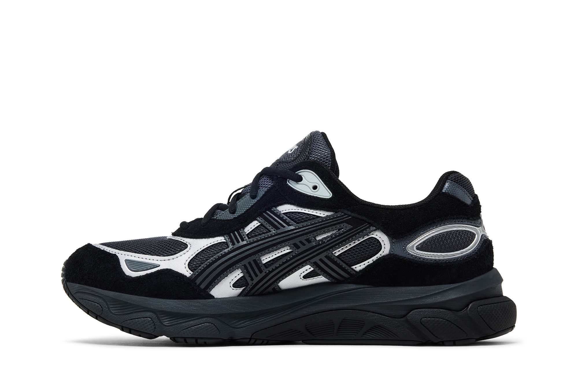 Shop ASICS ゲル-NYC 2.0 グラファイトグレー ブラック 1203A895-022