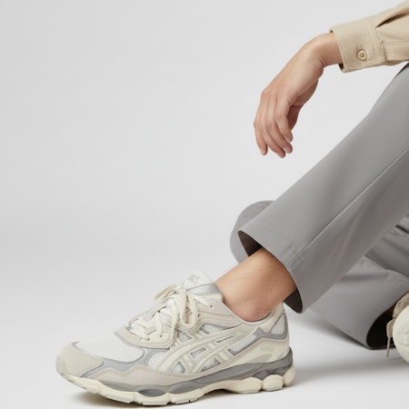 ASICS ゲルNYC「クリームオイスターグレー」 1201A789-103 Order ASICS ゲルNYC「クリームオイスターグレー」 1201A789-103