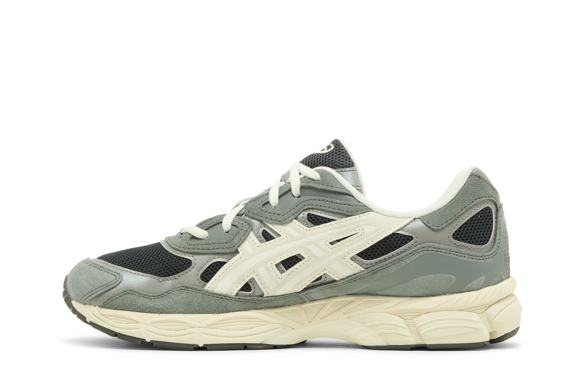 Shop ASICS Gel NYC ''Graphite Grey Smoke Grey'' Grijs Sneakers 1203A383-002