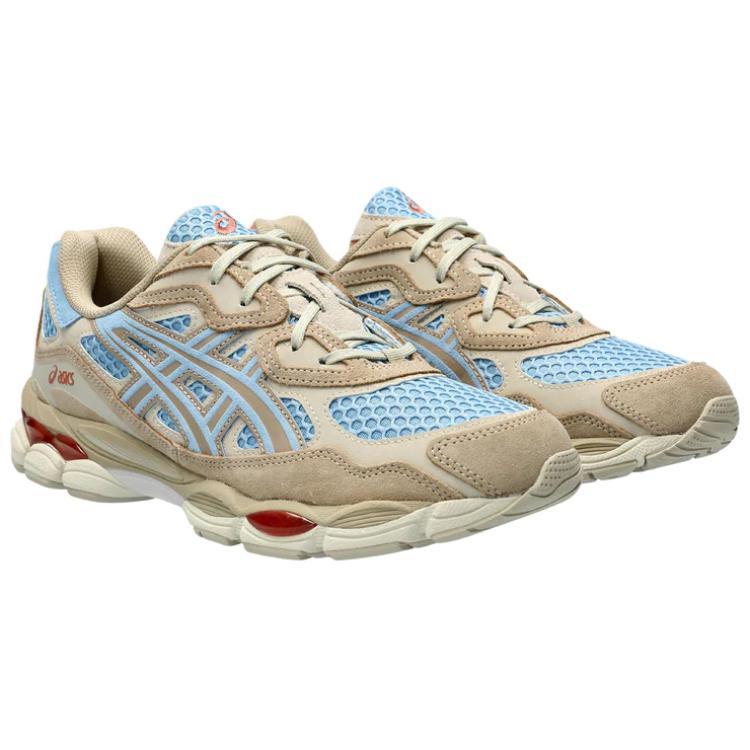 Lookbook アシックス GEL-NYC 「ハーバーブルー ウッドクレープ」 1203A372-401