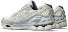 Details for ASICS Gel NYC 'Ivory Mid Grey' Putih Kelabu 1203A372-600