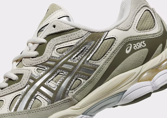ASICS Gel NYC 'Khaki Pure Silver' 1203A739-302 Shop ASICS Gel NYC 'Khaki Pure Silver' 1203A739-302
