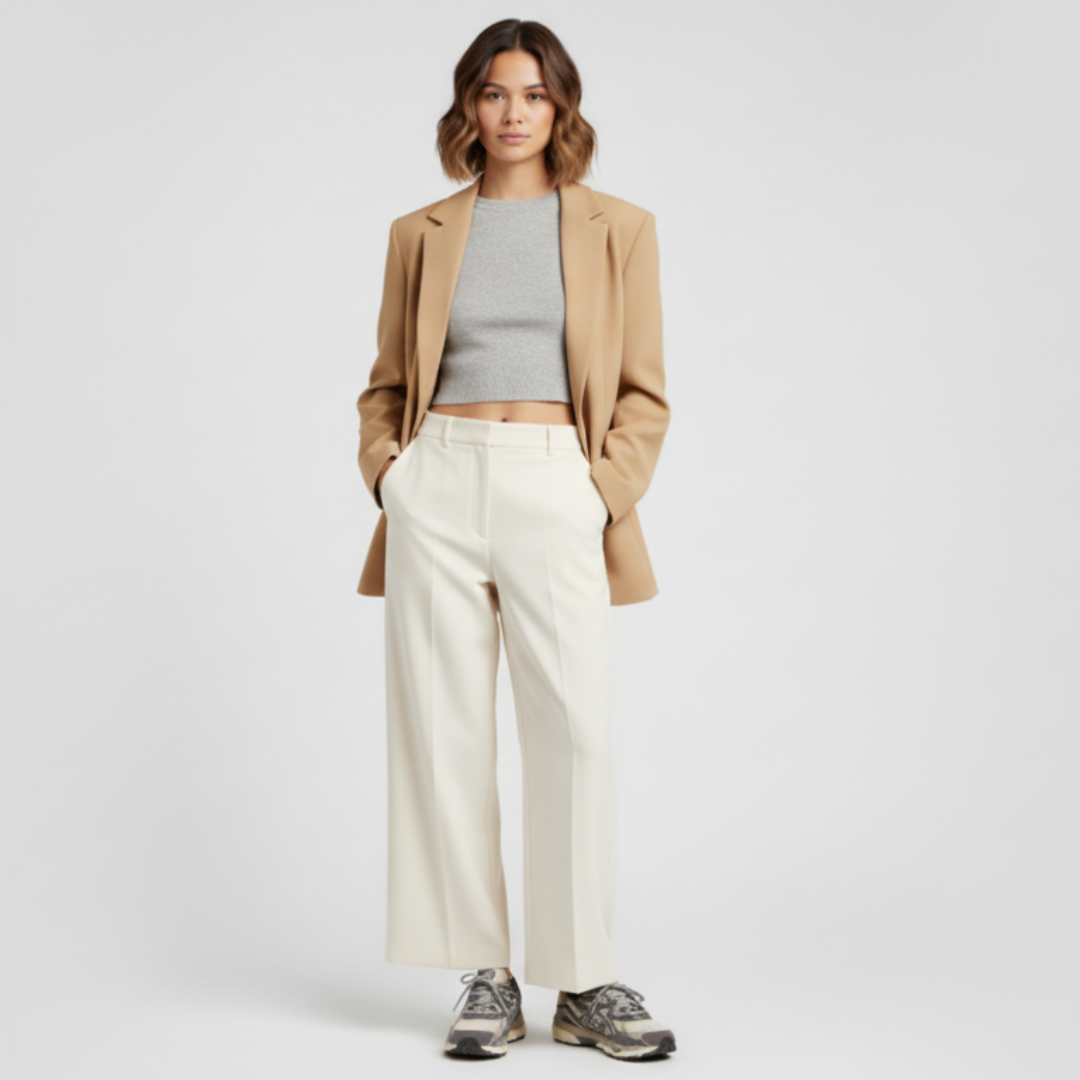 Lookbook ASICS Gel NYC 'Oatmeal Obsidian Grey' Sneaker Pria Wanita 1201A789-250