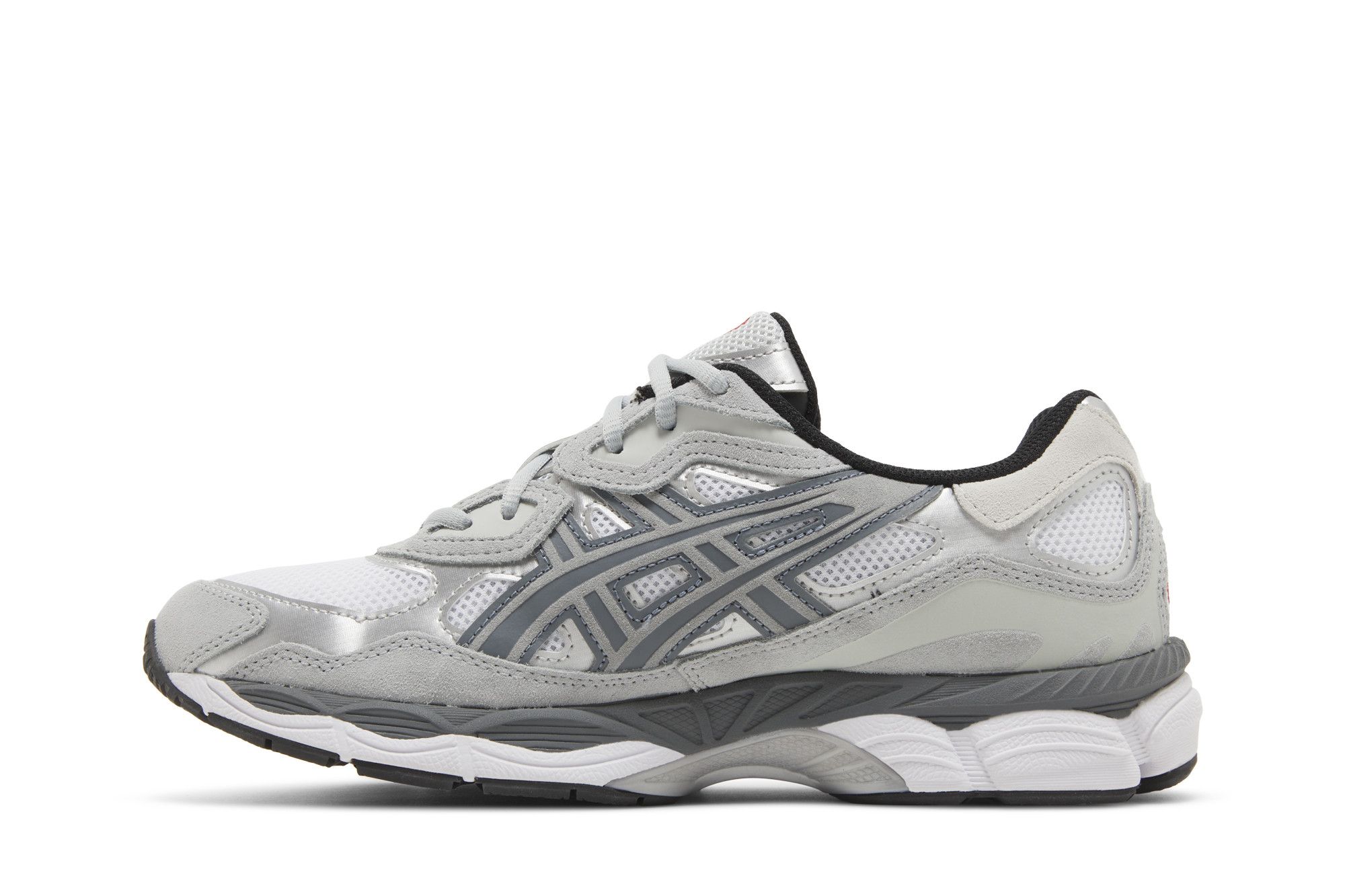 Shop ASICS Gel NYC 'White Steel Grey' 1201A789-102