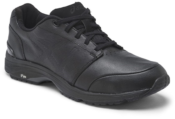 Asics Gel-Odyssey 皮革 耐磨防滑 低筒運動鞋 黑色 2E寬 Lookbook Asics Gel-Odyssey 皮革 耐磨防滑 低筒運動鞋 黑色 2E寬