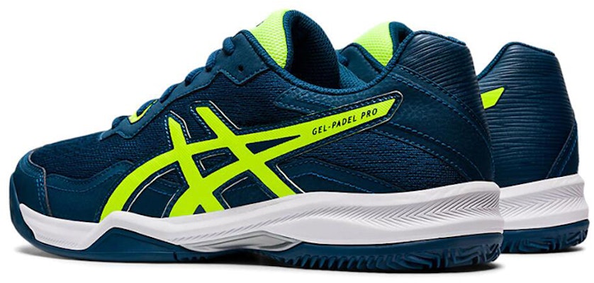ASICS Gel-Padel Pro 4 Biru/Kuning 1041A127-400 Shop ASICS Gel-Padel Pro 4 Biru/Kuning 1041A127-400