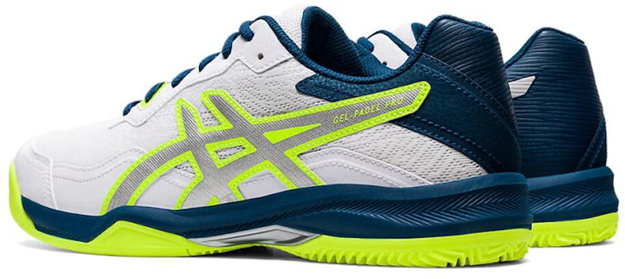 ASICS Gel-Padel Pro 4 'Putih Biru Kuning' 1041A127-100 Lookbook ASICS Gel-Padel Pro 4 'Putih Biru Kuning' 1041A127-100