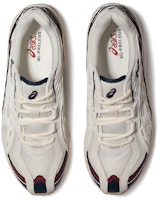 Asics Gel-Preleus 復古 低筒 運動休閒鞋 男女同款 白藍紅 Shop Asics Gel-Preleus 復古 低筒 運動休閒鞋 男女同款 白藍紅