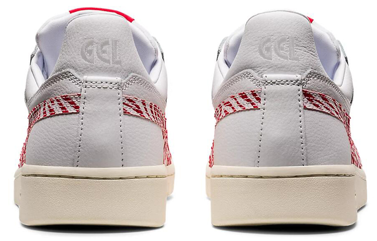ASICS Gel-Ptg White Red Casual Skate Shoes 'White Red' 圖 5