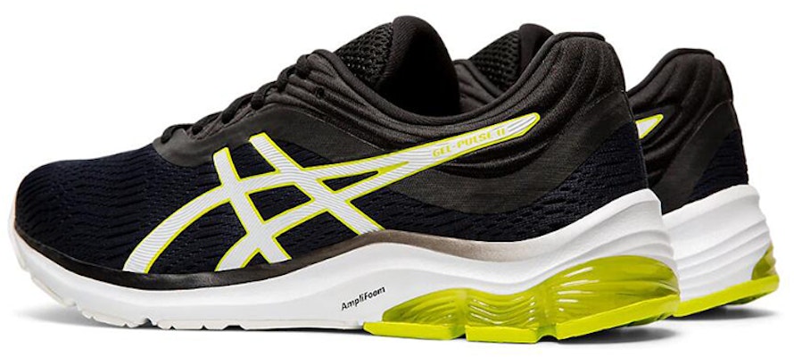 ASICS Gel Pulse 11 4E Wide 'Black Neon Lime' 1011A708-002 Shop ASICS Gel Pulse 11 4E Wide 'Black Neon Lime' 1011A708-002