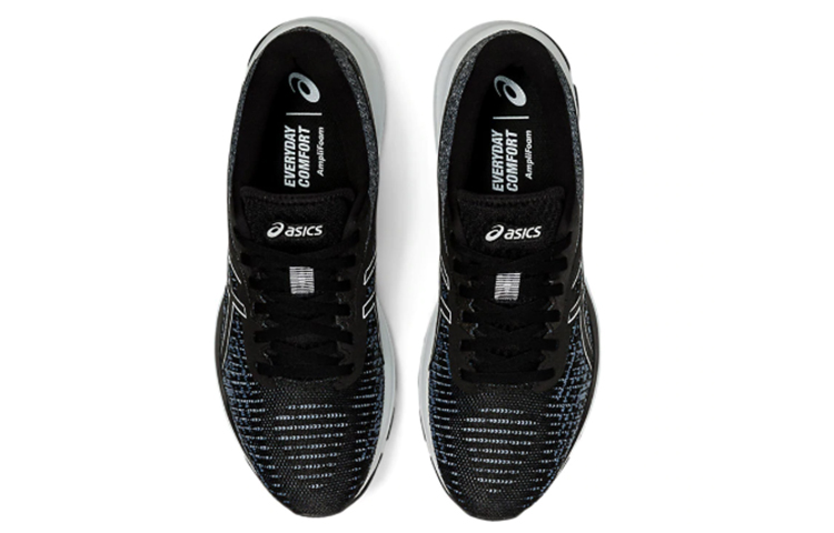 Shop ASICS Gel Pulse 12 Knit ''Noir Blanc'' 1011A994-002
