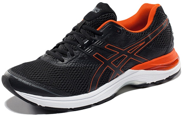 Asics Gel-Pulse 9 防滑耐磨 低筒 跑步鞋 男款 黑橙 Order Asics Gel-Pulse 9 防滑耐磨 低筒 跑步鞋 男款 黑橙