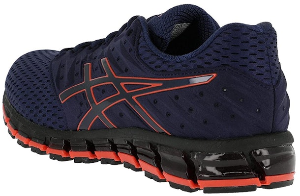 ASICS GEL-Quantum 180 2 MX 'Biru Peacoat-Jingga' Sepatu T837Q-5858 Lookbook ASICS GEL-Quantum 180 2 MX 'Biru Peacoat-Jingga' Sepatu T837Q-5858