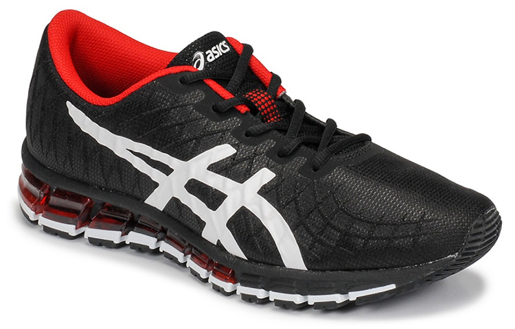 Shop ASICS Gel Quantum 180 4 'Black Red' 1201A055-001
