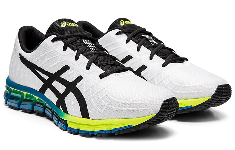 Lookbook ASICS Gel Quantum 180 4 ''Wit Veiligheid Geel'' 1021A104-104