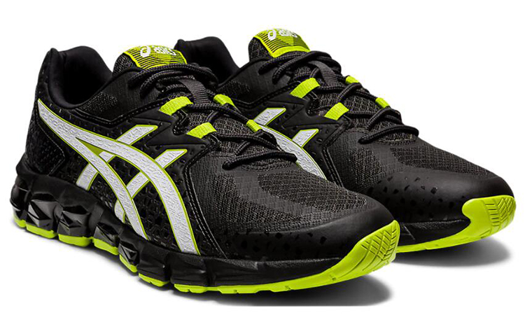 Lookbook アシックス ゲルクォンタム180 5 「グラファイトグレー/ボルト」 1201A129-021