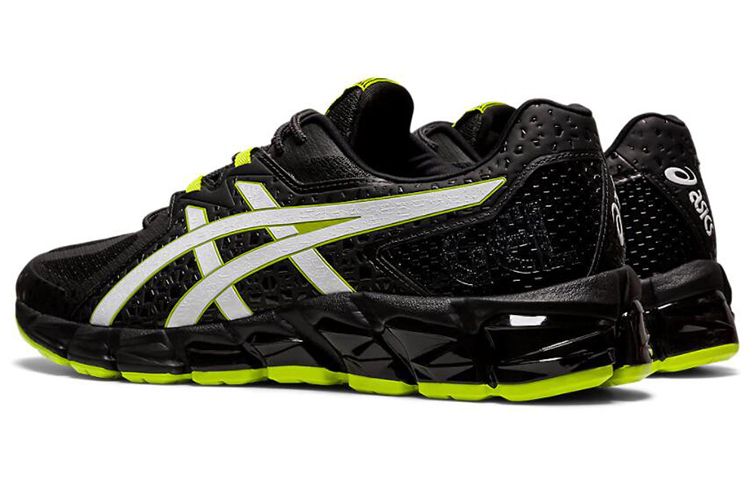 Shop アシックス ゲルクォンタム180 5 「グラファイトグレー/ボルト」 1201A129-021